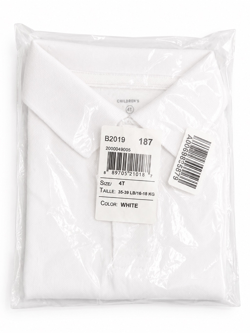 The Children's Place White Polo Shirt - Short Sleeve Classic